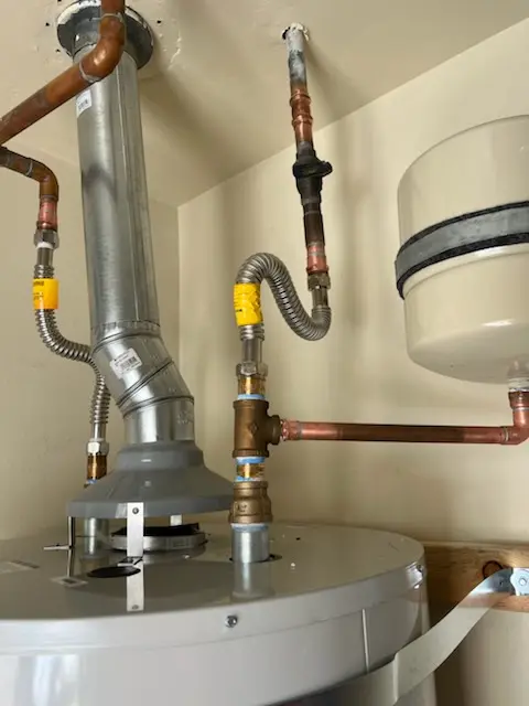 Water heater installation and plumbing repair in Davies Junction